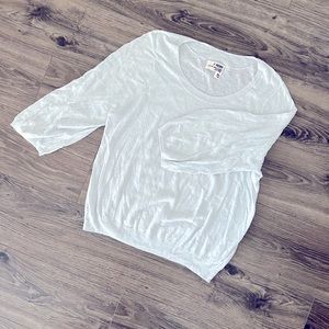 Rogan For Target Light Blue 3/4 Sleeve Lightweight Sweater